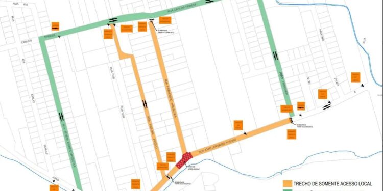 [Jaraguá] Trecho da rua João Januário Ayroso terá interdição total