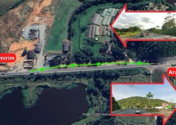 Desvio provisório é liberado em trecho da BR-280, em Araquari