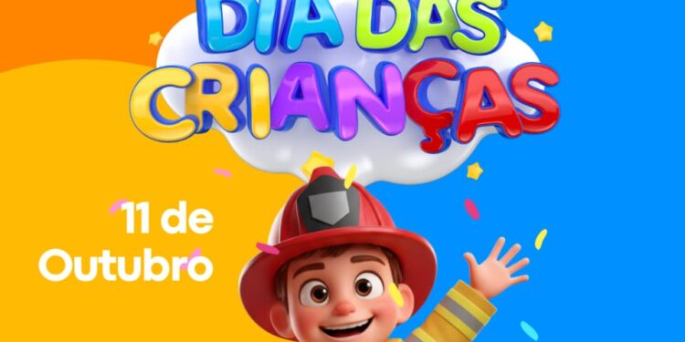 Bombeiros Voluntários de Guaramirim promovem festa para o Dia das Crianças