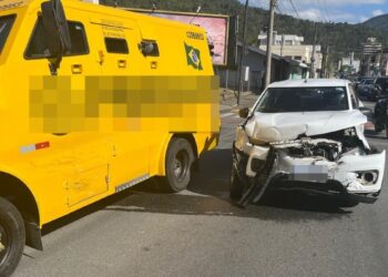 Duas crianças são encaminhadas ao hospital após acidente em Jaraguá do Sul