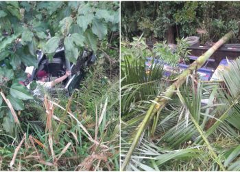 [Vídeo] Motorista é encaminhado ao hospital após grave acidente na SC-108, em Guaramirim