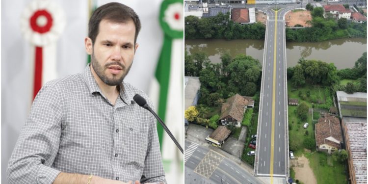 Vereador pede construção de nova ponte em Jaraguá do Sul