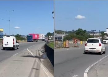 Trecho da BR-280 em Guaramirim preocupa com alta incidência de acidentes