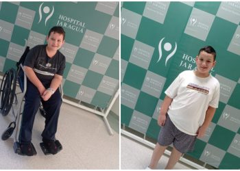 Criança de Guaramirim precisa de ajuda para enfrentar encefalite; saiba como ajudar