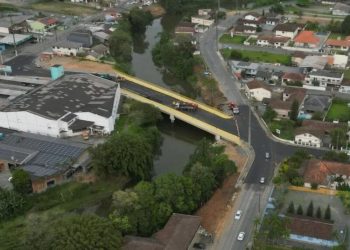 Nova ponte em Jaraguá do Sul será aberta dia 3 de novembro