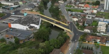Nova ponte em Jaraguá do Sul será aberta dia 3 de novembro