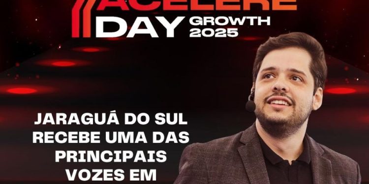 Fernando Miranda é destaque no Acelere Day Growth 2025 que acontece nesta quinta (30) em Jaraguá do Sul
