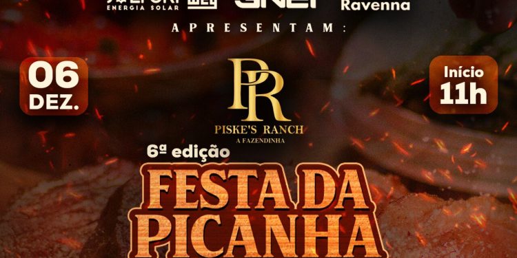 Sexta edição da Festa da Picanha acontece em dezembro, em Jaraguá do Sul