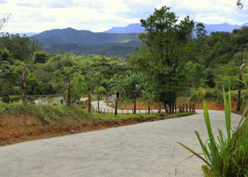 Finalizada a concretagem do acesso ao Parque Natural Morro dos Stinghen, em Jaraguá do Sul