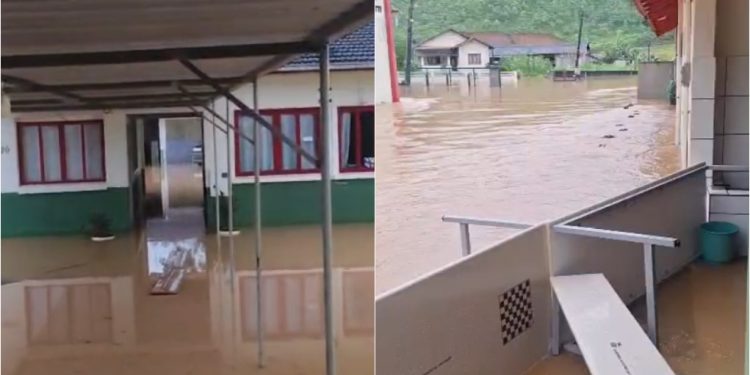 [Vídeos] Duas escolas da rede estadual de Massaranduba contabilizam prejuízos após enchente