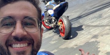 Análise preliminar não indica falha na moto de piloto que morreu no Beto Carrero