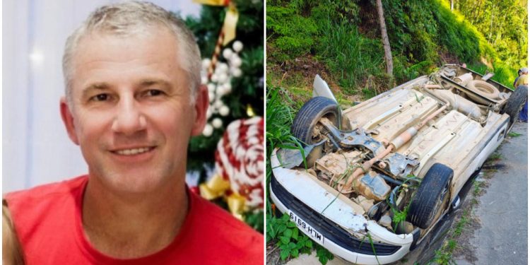 Morre motorista que infartou na serra da SC-110 em Jaraguá do Sul