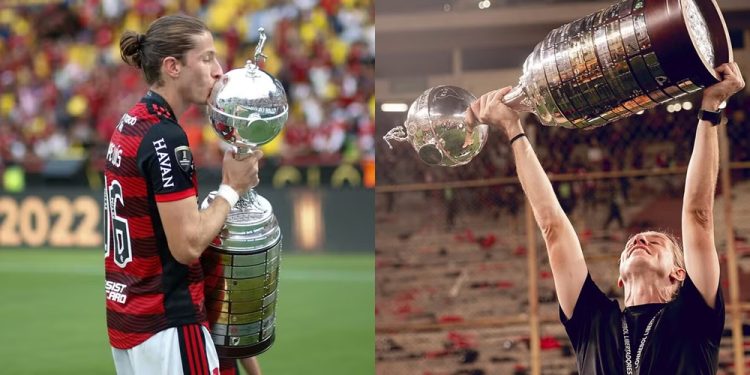 Jaraguaense Filipe Luís se torna o segundo brasileiro a ganhar a Libertadores como jogador e treinador