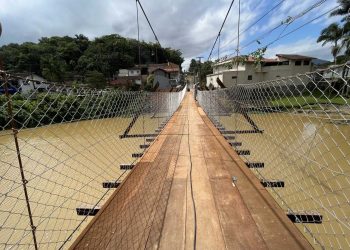 Ponte pênsil Emílio Meier será reaberta nesta quarta-feira (5)
