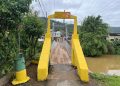 Liberada a passagem pela ponte pênsil Pedro Picolli, em Jaraguá do Sul