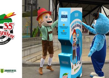 Bebedouros com água potável gratuita são a novidade sustentável da 35ª Schützenfest