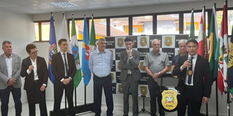 Jaraguá do Sul ganhará novas delegacias e ampliação da DIC, anuncia delegado-geral da Polícia Civil