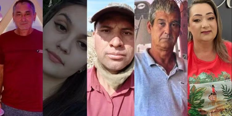 Saiba quem são as seis vítimas que morreram durante tornado no Paraná