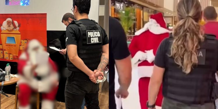 Homem que trabalhava como Papai Noel é preso por estupro de vulnerável em SC