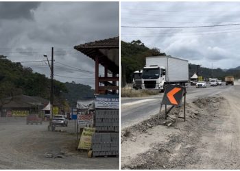 Sem estacionamento: Comerciantes cobram soluções para impactos da duplicação da SC-108 em Guaramirim