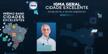 [Vídeo] Jaraguá do Sul é campeã geral do Prêmio Band Cidades Excelentes