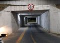 Túnel sob a BR-280 recebe iluminação completa em Guaramirim