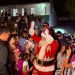 Guaramirim recebe Papai Noel e acende as luzes de Natal na Praça Cantalício Érico Flores