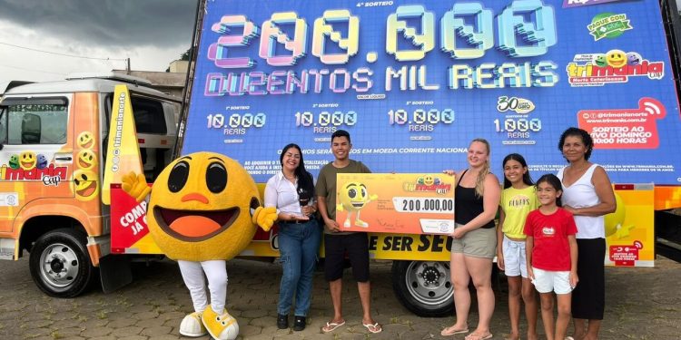 Jaraguaense fatura R$ 200 mil na Trimania