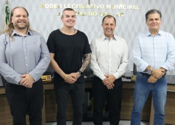 Charles Salvador é o novo presidente da Câmara de Vereadores de Jaraguá do Sul