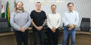 Charles Salvador é o novo presidente da Câmara de Vereadores de Jaraguá do Sul