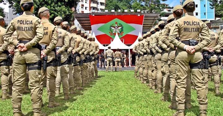 PMSC abre concurso com vagas temporárias para Soldado, com 108 destinadas a Jaraguá do Sul