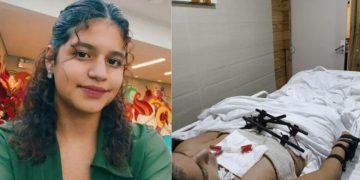 Família de jovem que ficou um mês internada após acidente faz campanha para tratamento