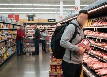 “Passando dificuldades”: Homem é preso após furtar picanha em supermercado em Jaraguá do Sul