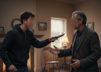 Jovem é preso em flagrante por ameaça com faca ao próprio pai em Schroeder