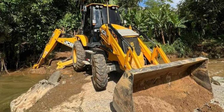 Equipes trabalham nas regiões atingidas pela forte chuva em Jaraguá do Sul