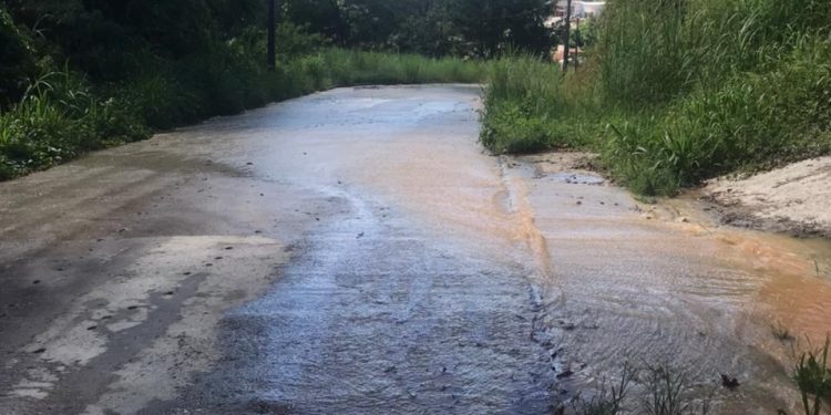 Por vazamento, abastecimento é interrompido em Guaramirim