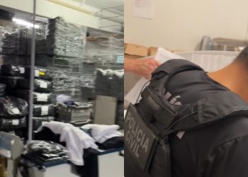 Facções em Guaramirim são investigadas por falsificação de roupas de marca