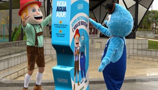 Prefeitura e MP firmam convênio para instalar 20 totens de água potável em Jaraguá do Sul