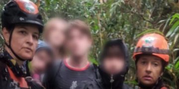 Jaraguaenses que se perderam na mata são localizados em Joinville