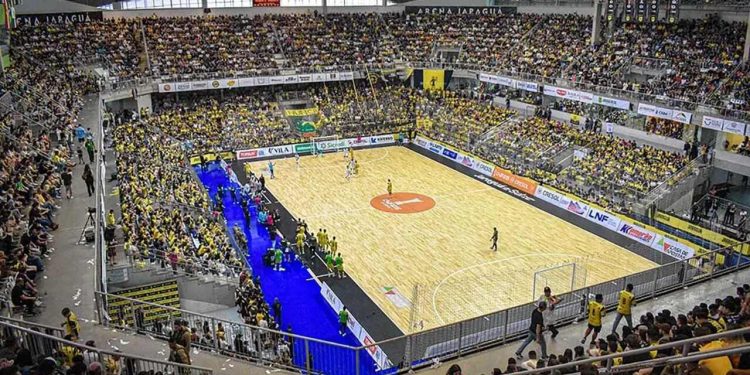 Arena Jaraguá vai receber Desafio Internacional de Futsal entre Brasil x Argentina