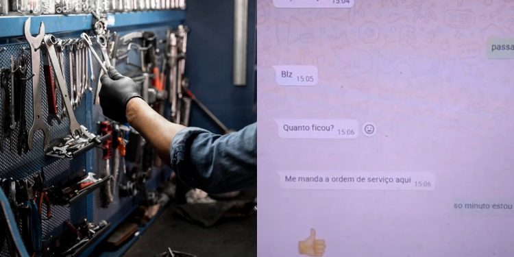 [Vídeo] Golpista entra em contato com oficina de Schroeder para aplicar golpe em cliente