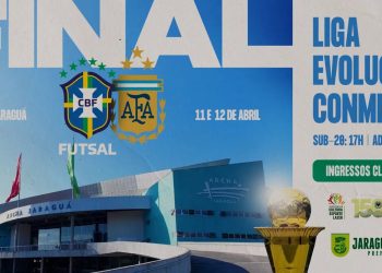 Ingressos já disponíveis para clássico entre Brasil e Argentina na Arena Jaraguá