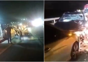 Mulher morre após grave acidente na BR-280, em Guaramirim