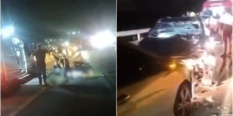 Mulher morre após grave acidente na BR-280, em Guaramirim