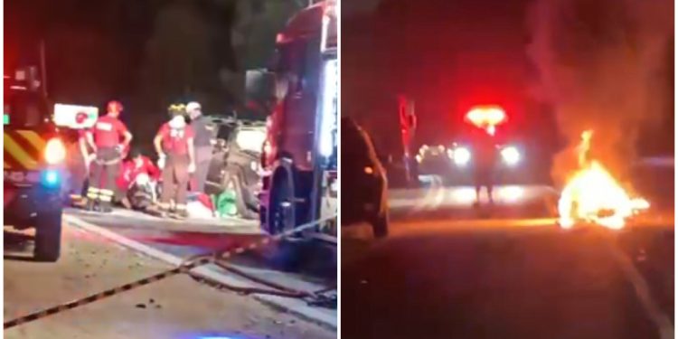 Polícia Científica tenta identificar familiares de vítima de acidente na BR-280 em Jaraguá do Sul