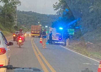 Pedestre morre atropelado na BR-280, em Jaraguá do Sul
