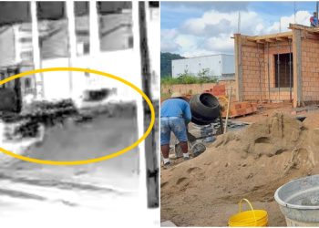 [Vídeo] Onda de furtos de betoneiras e ferramentas preocupa pedreiros em Jaraguá do Sul
