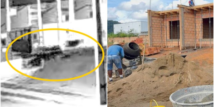 [Vídeo] Onda de furtos de betoneiras e ferramentas preocupa pedreiros em Jaraguá do Sul