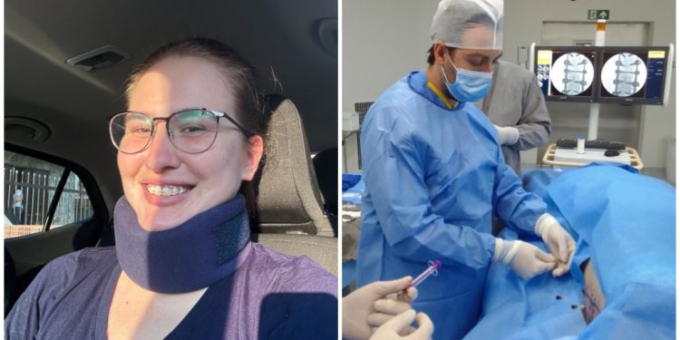 [Vídeo] Jaraguaense que tomou polilaminina destaca evolução com tratamento: “Mexendo a perna”
