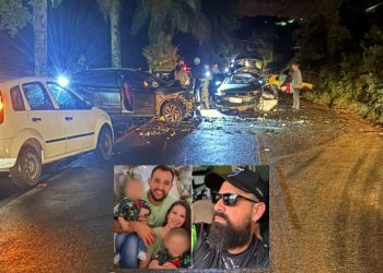 “Pais e filhos”: Identificadas as cinco vítimas fatais em grave acidente em SC